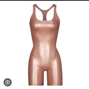 SKIMS Shimmering Gold Bodysuit